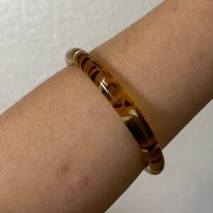 Vintage Lucite Marbled Bangle